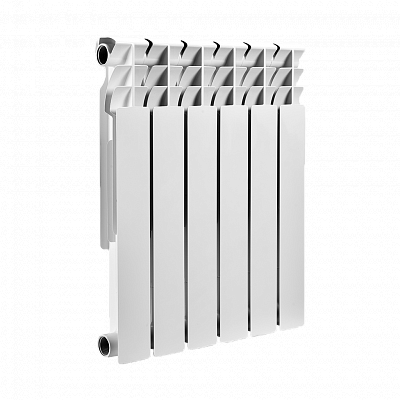 Биметаллический секционный радиатор отопления SMART Install biEasy One 500 / 4 секции Биметаллический секционный радиатор отопления SMART Install biEasy One 500 / 4 секции