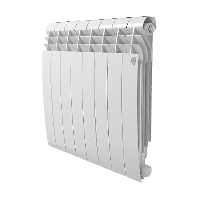 Алюминиевый секционный радиатор отопления Royal Thermo Biliner Alum 500 / 8 секций Алюминиевый секционный радиатор отопления Royal Thermo Biliner Alum 500 / 8 секций