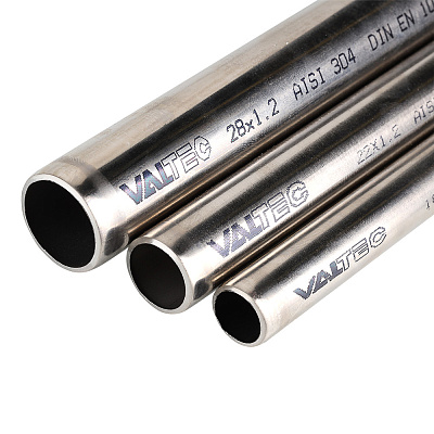 Труба VALTEC из нержавеющей стали, 42 x 1,5 мм
