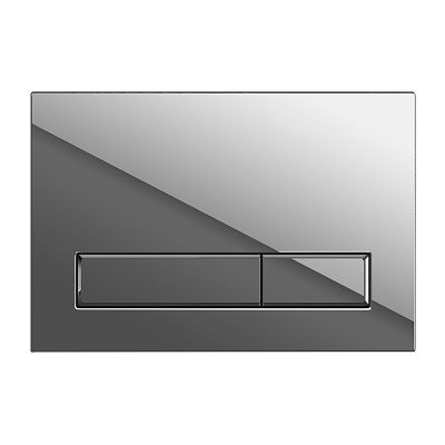 Кнопка смыва Cersanit BLICK для LINK PRO/VECTOR/LINK/HI-TEC пластик хром глянцевый Кнопка смыва Cersanit BLICK для LINK PRO/VECTOR/LINK/HI-TEC пластик хром глянцевый