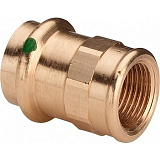 Соединительный элемент медный Viega Sanpress с SC-Contur d=35 (арт. 116 774)
