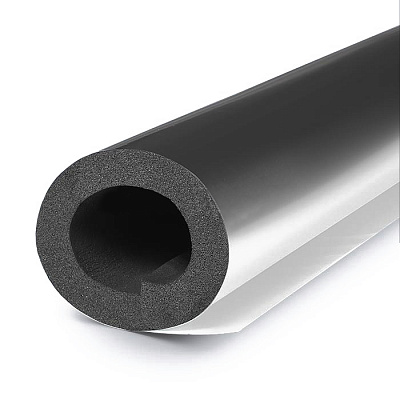 Трубка K-FLEX 19x160-1 ST AL CLAD из вспененного каучука с трехслойным покрытием