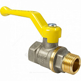 Кран шаровой Valfex VF.272.NR3.100 для ГАЗА 1 ВР/НР рычаг латунный никелированный