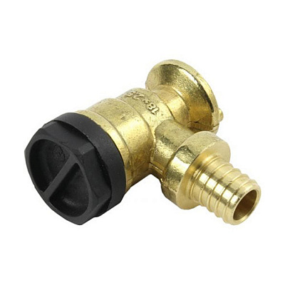 Отвод KAN-therm Push латунный короткий, фиксируемый 18х2 G1/2 ВР Отвод KAN-therm Push латунный короткий, фиксируемый 18х2 G1/2 ВР