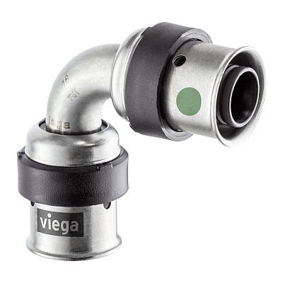 Отвод Viega SmartPress 90 гр. 16, модель 6716 Отвод Viega SmartPress 90 гр. 16, модель 6716