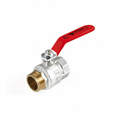 Кран шаровой Tiemme SCIROCCO 2331 со стальной рукояткой наруж./внутр. 1 1/2