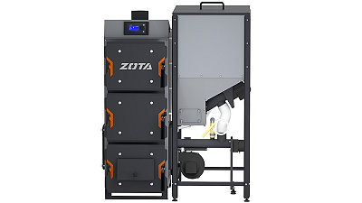 Твердотопливный напольный котел отопления ZOTA Focus 22