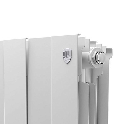 Биметаллический секционный радиатор отопления Royal Thermo PianoForte Bianco Traffico 200 / 18 секций