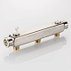 Коллектор VALTEC SQ из нержавеющей стали, шаг 100 мм 1x1/2x2 (VTc.510.SQ.060402)