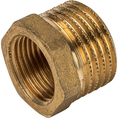 Футорка Stout с внутренней-наружной резьбой 1/2x3/8, арт.SFT-0028-001238