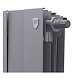 Биметаллический секционный радиатор отопления Royal Thermo PianoForte Silver Satin 300 / 10 секций нижнее правое подключение