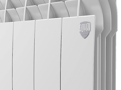 Алюминиевый секционный радиатор отопления Royal Thermo Biliner Alum 500 / 12 секций