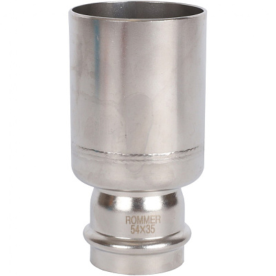 Муфта Rommer переходная 54х35, ВПр-НПр, нержавеющая сталь