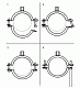Хомут Walraven BIS KSB2 с вкладышем EPDM, 20-23 мм, M8/10