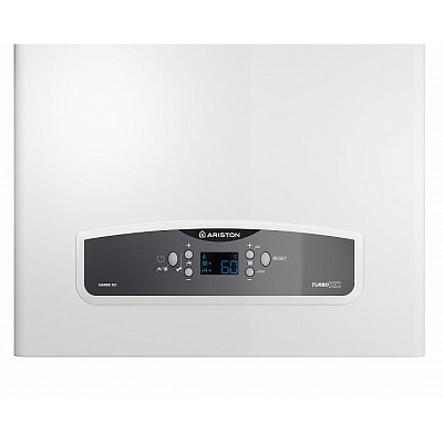 Настенный газовый двухконтурный котел отопления Ariston CARES XC 10 FF NG