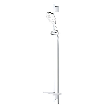 Душевой гарнитур Grohe Rainshower SmartActive 130, белая луна (26578LS0)