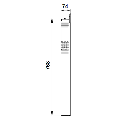 Скважинный насос Grundfos SQ 3-55