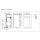 Напольный газовый котел отопления Baxi Slim 1.230 i (WSB43123301-)
