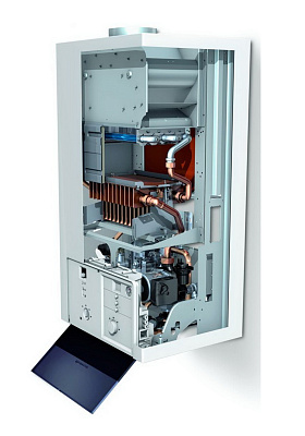 Настенный газовый двухконтурный котел отопления Buderus Logamax U052-24K