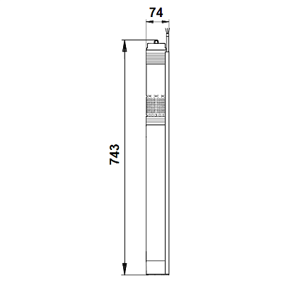 Скважинный насос Grundfos SQ 7-15