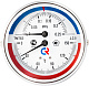 Термоманометр Росма ТМТБ-31T Dy 80 с задним подключением 1/2, 6 бар 0-150*